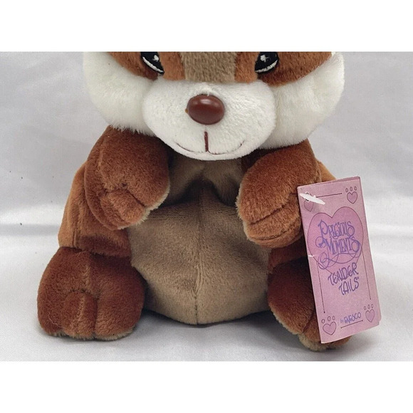PRECIOUS MOMENTS Tender Tails Squirrel 6” Plush Stuffed Toys - Picture 3 of 13